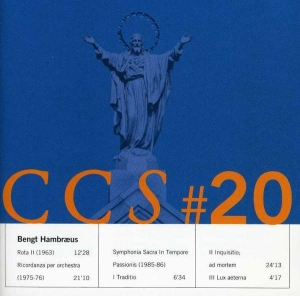 Hambraeus Bengt - Ccs#20 ryhmässä ME SUOSITTELEMME / Joululahjavinkki: CD @ Bengans Skivbutik AB (5508549)