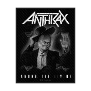 Anthrax - Among The Living Standard Patch ryhmässä Minishops / Anthrax @ Bengans Skivbutik AB (5508612)