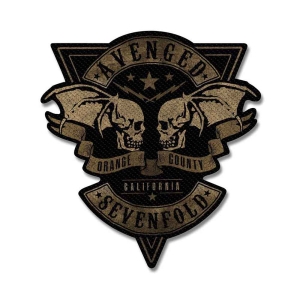 Avenged Sevenfold - Orange County Cut Out Standard Patch ryhmässä Minishops / Avenged Sevenfold @ Bengans Skivbutik AB (5508614)