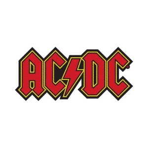 Ac/Dc - Logo Cut Out Standard Patch ryhmässä Minishops / AC/DC @ Bengans Skivbutik AB (5508615)