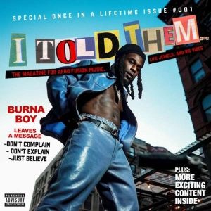 Burna Boy - I Told Them... ryhmässä VINYYLI @ Bengans Skivbutik AB (5509459)