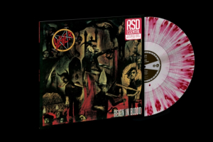 Slayer - Reign In Blood (Clear W/Red Splatter) ryhmässä VINYYLI @ Bengans Skivbutik AB (5509744)