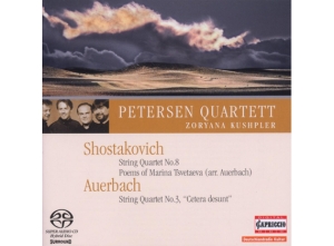 Auerbach/Shostakovich - String Quartets ryhmässä CD @ Bengans Skivbutik AB (5509869)