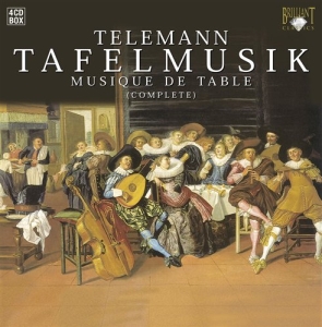 Telemann G P - Tafelmusik (Complete) ryhmässä CD @ Bengans Skivbutik AB (5509873)