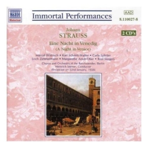 Strauss Johann - Strauss:A Night In Venice ryhmässä ME SUOSITTELEMME / Joululahjavinkki: CD @ Bengans Skivbutik AB (5510030)