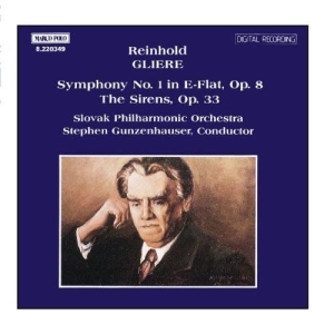 Gliere Reinhold - Symphony No. 1, The Sirens ryhmässä CD @ Bengans Skivbutik AB (5510080)