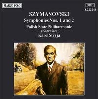 Szymanowski Karol - Szymanowski: Symphony Nos. 1 & 2 ryhmässä CD @ Bengans Skivbutik AB (5510092)