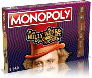 Willy Wonka - And The Chocolate Factory Monopoly ryhmässä MERCH @ Bengans Skivbutik AB (5510183)