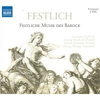 Various Artists - Festliche Musik Des Barock ryhmässä CD @ Bengans Skivbutik AB (5510667)