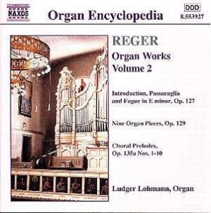 Reger Max - Organ Works Vol 2 ryhmässä CD @ Bengans Skivbutik AB (5511012)