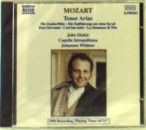 Mozart Wolfgang Amadeus - Tenor Arias ryhmässä ME SUOSITTELEMME / Joululahjavinkki: CD @ Bengans Skivbutik AB (5511061)