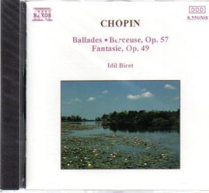 Chopin Frederic - Ballades / Berceuse ryhmässä ME SUOSITTELEMME / Joululahjavinkki: CD @ Bengans Skivbutik AB (5511067)