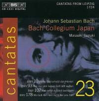 Bach Johann Sebastian - Bach Cantatas Vol 23 ryhmässä ME SUOSITTELEMME / Joululahjavinkki: CD @ Bengans Skivbutik AB (551109)