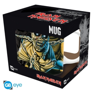 Iron Maiden - Mug Piece Of Mind ryhmässä MERCHANDISE / Mugs / Hårdrock @ Bengans Skivbutik AB (5511422)