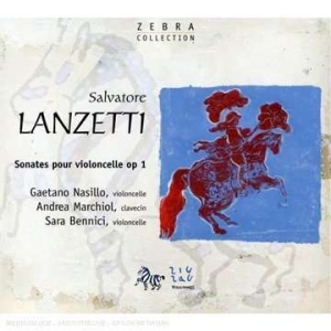 Lanzetti: Nasillo / Bennici - Sonatas For Cello ryhmässä CD @ Bengans Skivbutik AB (5511474)