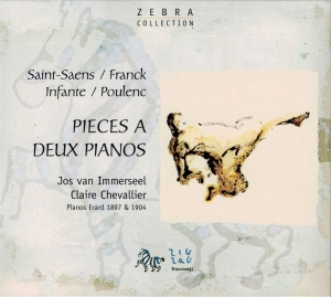 Saint-Saens / Franck / Poulenc : Im - Pieces At 2 Pianos ryhmässä ME SUOSITTELEMME / Joululahjavinkki: CD @ Bengans Skivbutik AB (5511475)