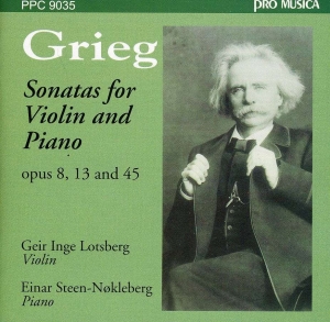 Lotsberggeir Inge/Nøkleberg - Grieg:Fiolinsonater ryhmässä CD @ Bengans Skivbutik AB (5511523)