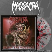 Massacra - Enjoy The Violence (Splatter Vinyl ryhmässä VINYYLI @ Bengans Skivbutik AB (5512158)