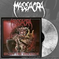 Massacra - Enjoy The Violence (Marbled Vinyl L ryhmässä VINYYLI @ Bengans Skivbutik AB (5512159)