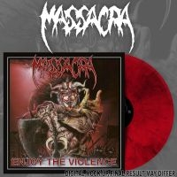 Massacra - Enjoy The Violence (Red Marbled Vin ryhmässä VINYYLI @ Bengans Skivbutik AB (5512160)