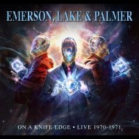 Emerson Lake And Palmer - On A Knife Edge ? Live 1970 - 1971 ryhmässä CD @ Bengans Skivbutik AB (5512421)