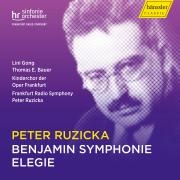 Ruzicka Peter - Benjamin Symphonie Elegie ryhmässä CD @ Bengans Skivbutik AB (5512735)