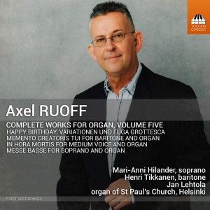 Ruoff Axel - Complete Works For Organ, Vol. 5 ryhmässä CD @ Bengans Skivbutik AB (5512772)