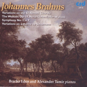 Brahms - St Antoni Variations, Waltzes Op. 3 ryhmässä Musiikki / CD-R / Klassiskt @ Bengans Skivbutik AB (5513455)