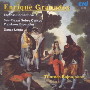 Granados - Escenas Romanticas, Danza Lenta, Se ryhmässä Musiikki / CD-R / Klassiskt @ Bengans Skivbutik AB (5513466)