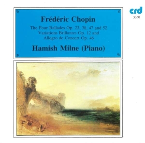 Chopin Frederic - The Four Ballades ryhmässä Musiikki / CD-R / Klassiskt @ Bengans Skivbutik AB (5513492)