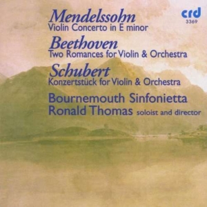 Beethoven / Mendelssohn / Schubert - Romances / Violin Concerto / Konzer ryhmässä Musiikki / CD-R / Klassiskt @ Bengans Skivbutik AB (5513501)