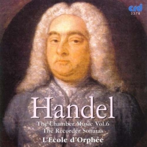 Handel G F - Chamber Music, Vol 6: Recorder Sona ryhmässä Musiikki / CD-R / Klassiskt @ Bengans Skivbutik AB (5513508)