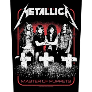 Metallica - Master Of Puppets Band Back Patch ryhmässä MERCH @ Bengans Skivbutik AB (5513761)