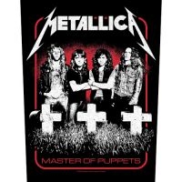 Metallica - Back Patch - Master Of Puppets Band ryhmässä MERCH @ Bengans Skivbutik AB (5513761)