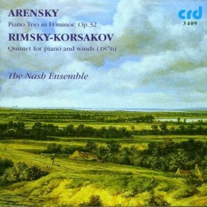 Arensky / Rimsky-Korsakov - Piano Trio No.1 / Wind Quintet 1876 ryhmässä Musiikki / CD-R / Klassiskt @ Bengans Skivbutik AB (5514164)