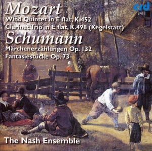 Mozart / Schumann - Wind Quintet K452 & Clarinet Trio K ryhmässä Musiikki / CD-R / Klassiskt @ Bengans Skivbutik AB (5514166)