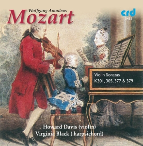 Mozart W A - Violin Sonatas K377. 301, 305 & 379 ryhmässä Musiikki / CD-R / Klassiskt @ Bengans Skivbutik AB (5514181)