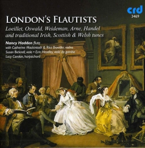 Nancy Hadden - Flute Music From 18Th Century Londo ryhmässä Musiikki / CD-R / Klassiskt @ Bengans Skivbutik AB (5514237)