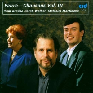 Fauré Gabriel - Mélodies Volume 3 ryhmässä Musiikki / CD-R / Klassiskt @ Bengans Skivbutik AB (5514243)