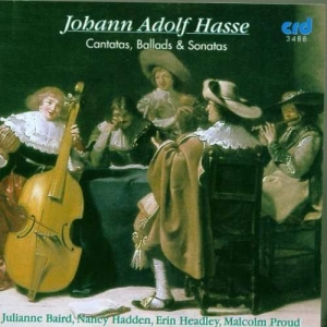 Hasse J A - Cantatas, Ballads & Sonatas ryhmässä Musiikki / CD-R / Klassiskt @ Bengans Skivbutik AB (5514253)