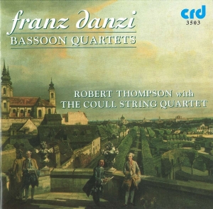 Danzi Franz - Three Quartets For Bassoon & String ryhmässä Musiikki / CD-R / Klassiskt @ Bengans Skivbutik AB (5514502)