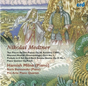 Medtner Nikolai - Two Pieces For Two Pianos Op.58 / P ryhmässä Musiikki / CD-R / Klassiskt @ Bengans Skivbutik AB (5514512)