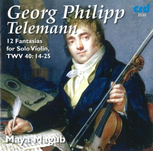 Telemann G P - Violin Fantasias ryhmässä Övrigt / Klassiskt @ Bengans Skivbutik AB (5514526)