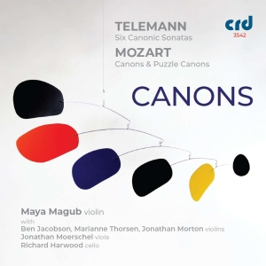 Telemann / Mozart - Six Canonic Sonatas / Canons & Puzz ryhmässä CD @ Bengans Skivbutik AB (5514536)