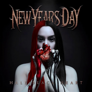 New Years Day - Half Black Heart ryhmässä VINYYLI @ Bengans Skivbutik AB (5514656)