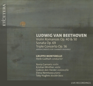 Gruppo Montobello & Henk Guittart - Beethoven: Violin Romances Op.40 & 50/Sonata Op.69/Triple Concerto Op.56 ryhmässä ME SUOSITTELEMME / Joululahjavinkki: CD @ Bengans Skivbutik AB (5514681)