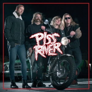 Piss River - S/T Lp Red Limited Edition ryhmässä VINYYLI @ Bengans Skivbutik AB (5515279)