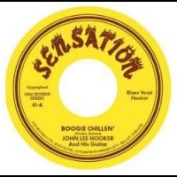 John Lee Hooker - Boogie Chillen' / Boogie Chillen' # ryhmässä VINYYLI @ Bengans Skivbutik AB (5515384)