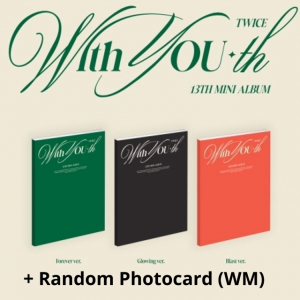 Twice - With you-th (Random Ver.) + Photocard ryhmässä Minishops / K-Pop Minishops / Twice @ Bengans Skivbutik AB (5515999)