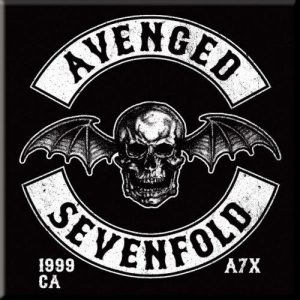 Avenged Sevenfold - Fridge Magnet: Death Bat Crest ryhmässä Minishops / Avenged Sevenfold @ Bengans Skivbutik AB (5516012)